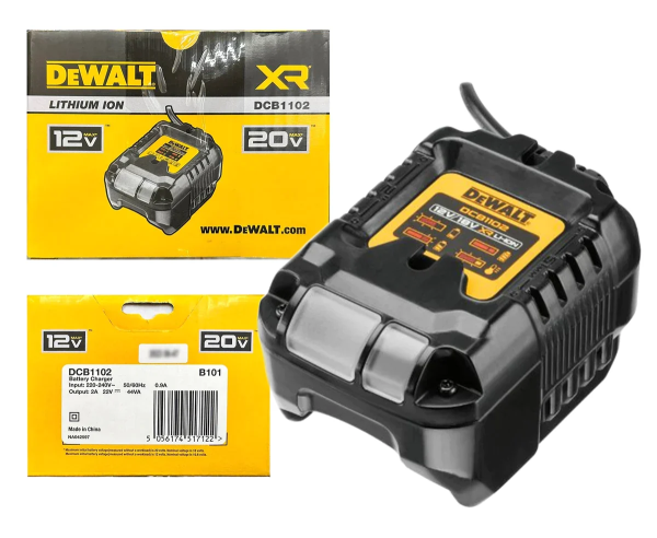 Bộ sạc pin 12-20V Dewalt DCB1102-B1